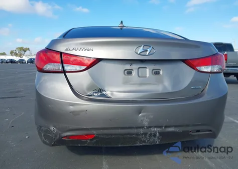 2011 Hyundai Elantra Limited из США, поврежденный, VIN 5NPDH4AE9BH001097